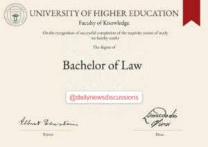 Law Degree